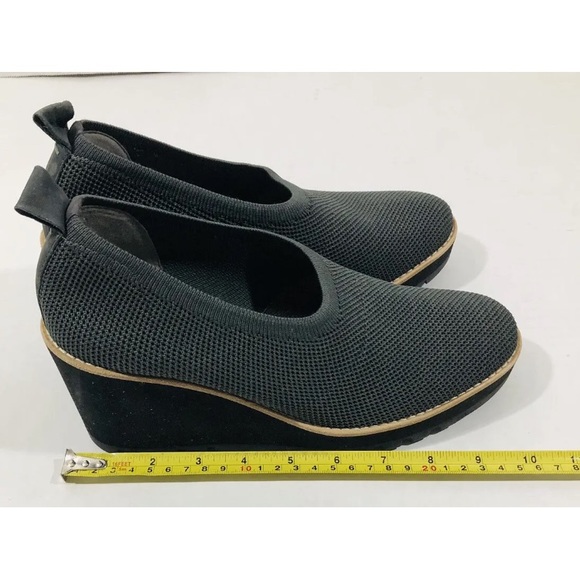 Eileen Fisher Womens Marie-St Black Pumps Size 9.5 - Picture 4 of 12